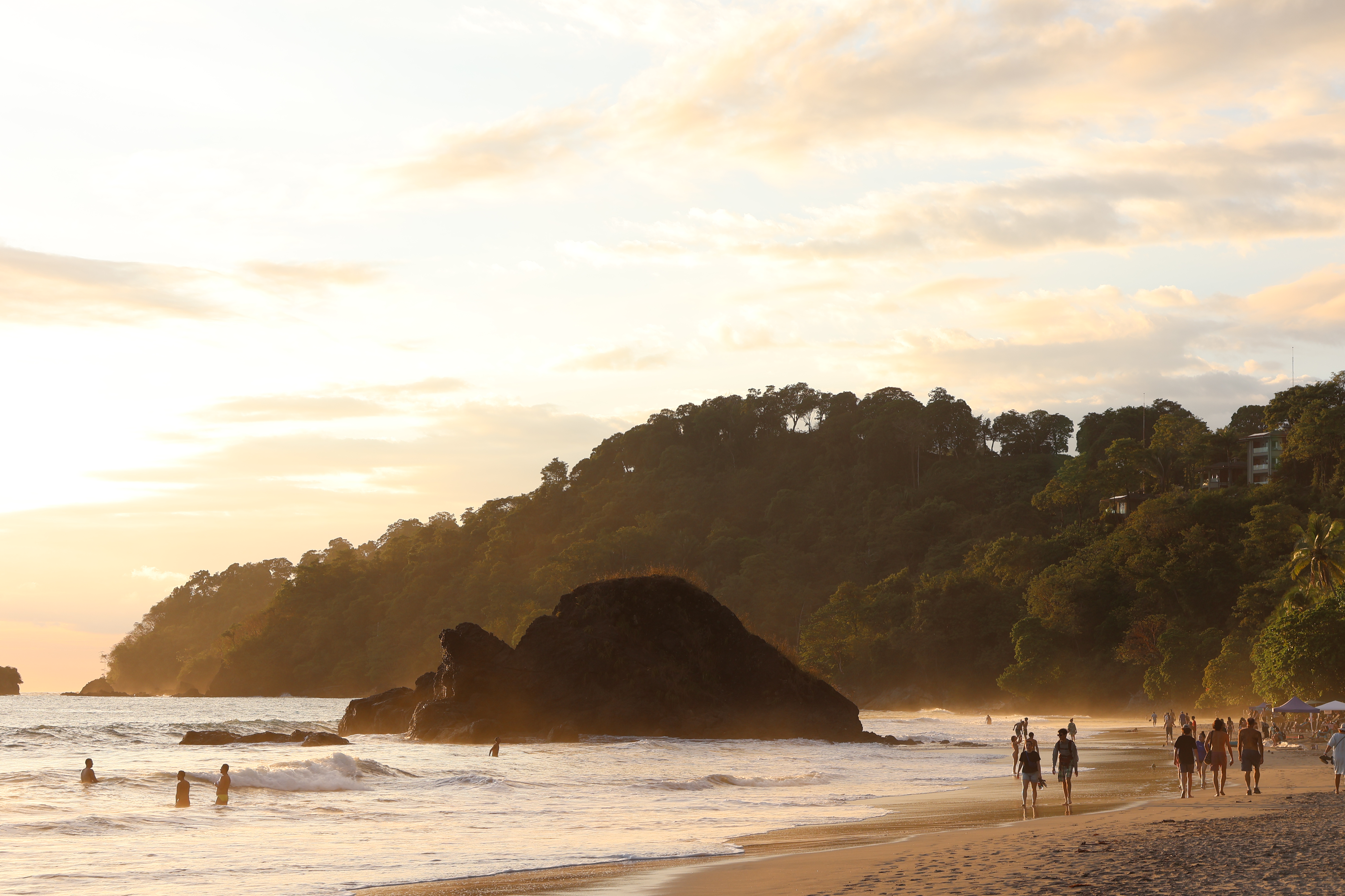 Central Pacific coastline